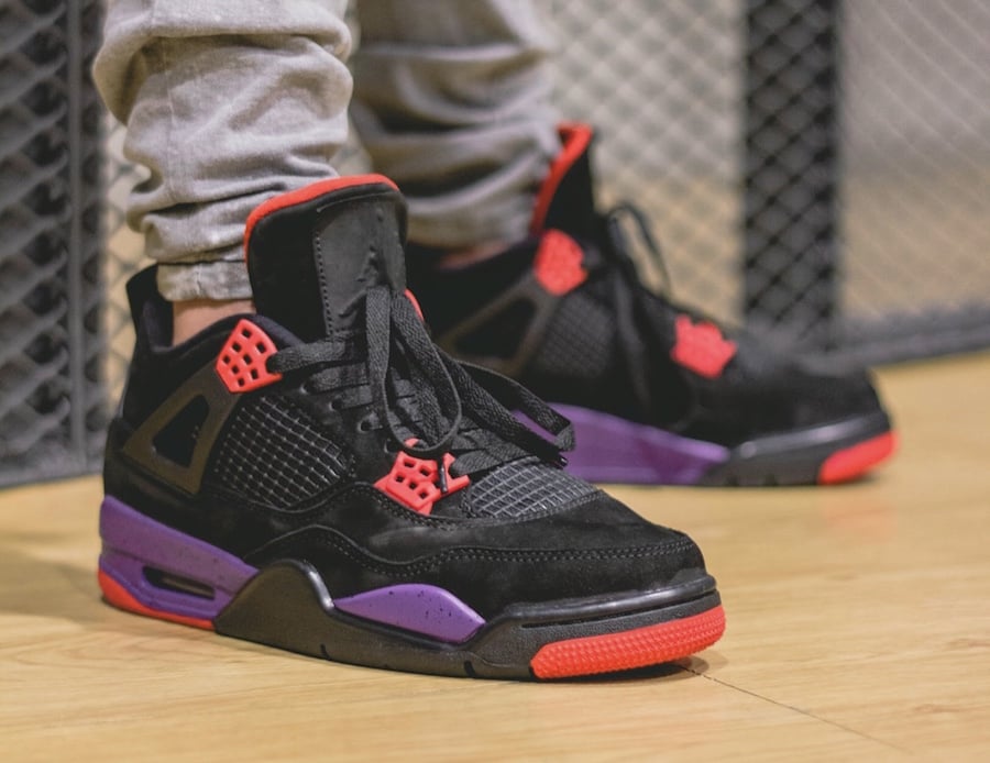 raptor 4s on feet