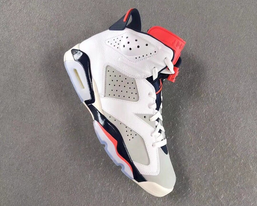 jordan 6 infrared white 2018