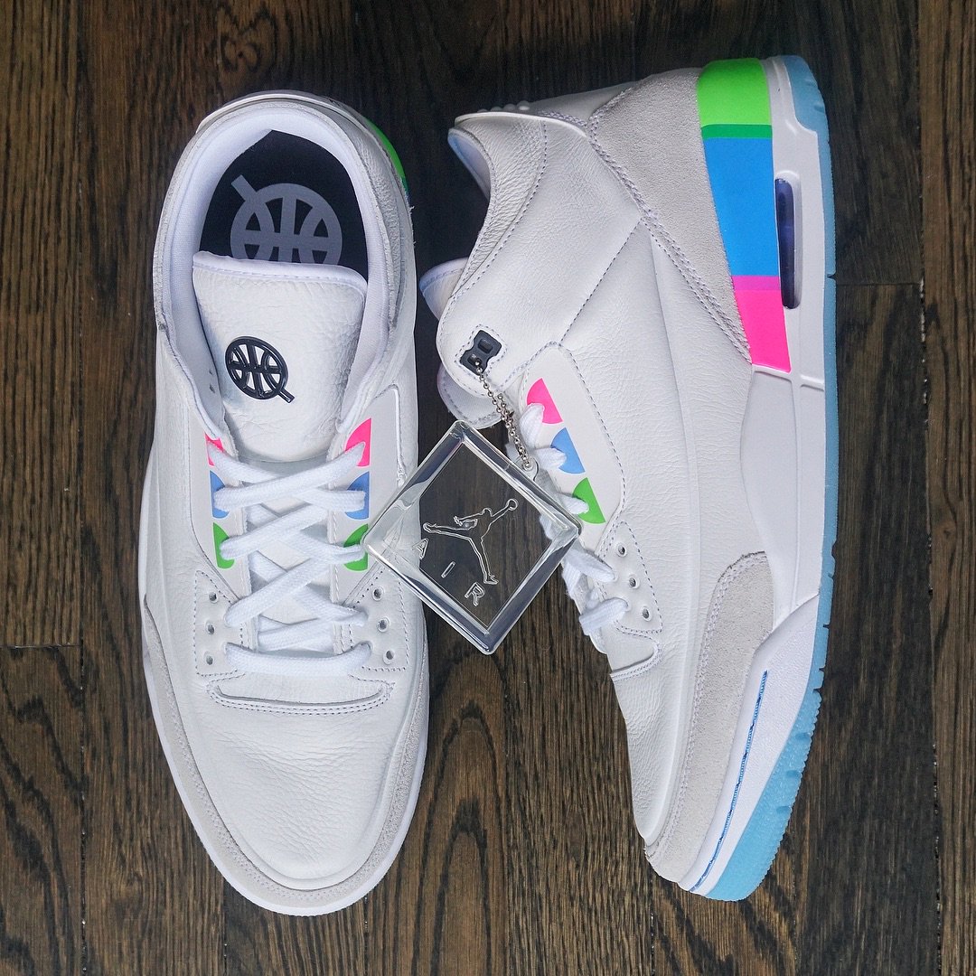 quai 54 jordan 3 white