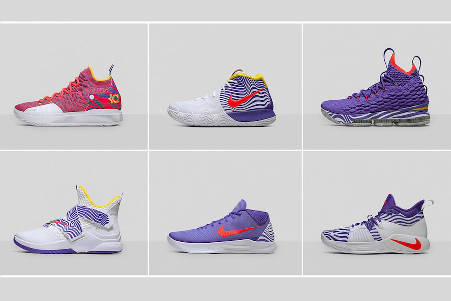 purple nike shoes 2018