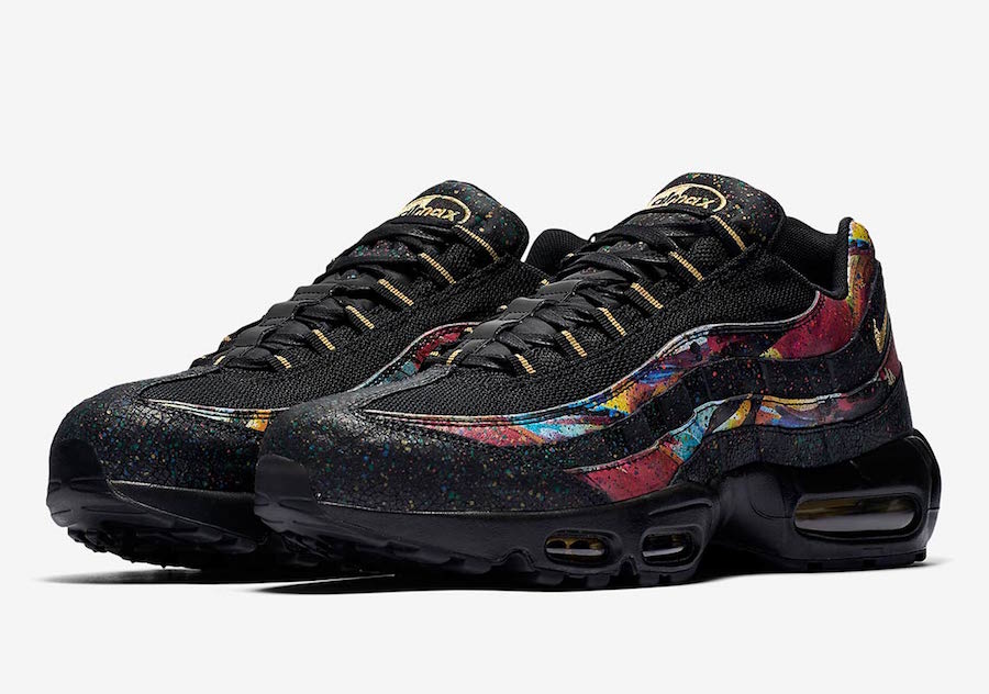 black and gold 95 air max