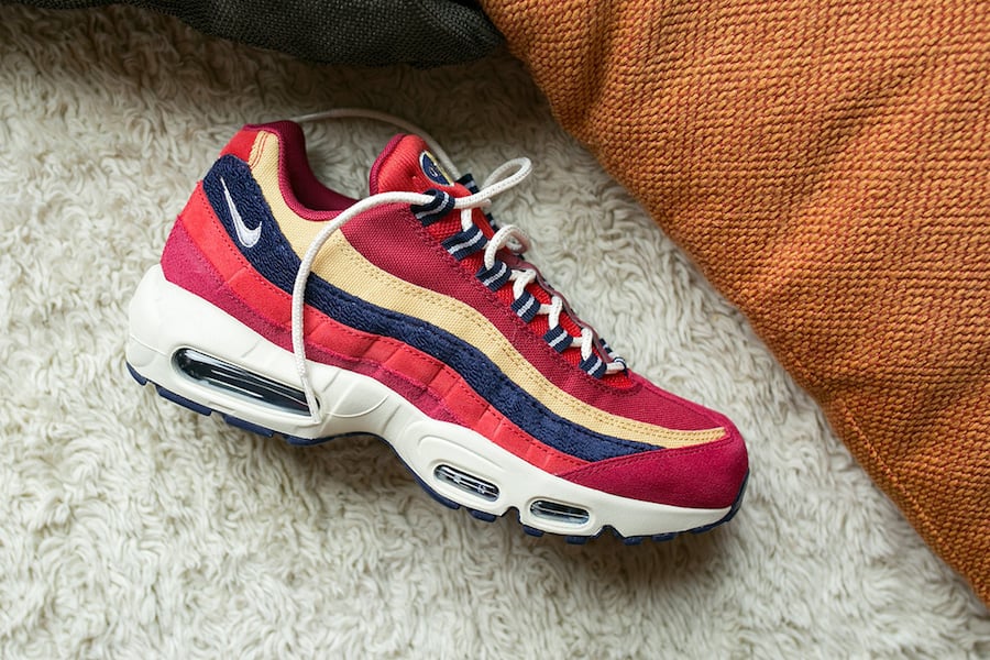 nike air max 95 burgundy crush