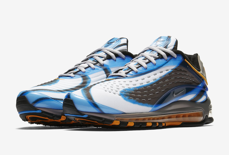 Nike Air Max Deluxe Photo Blue Orange Peel AJ7831-401