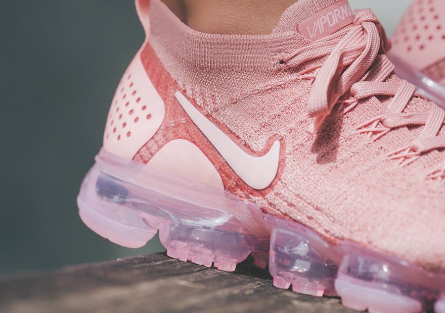 Nike Air VaporMax Flyknit 2 Rust Pink 942843-600