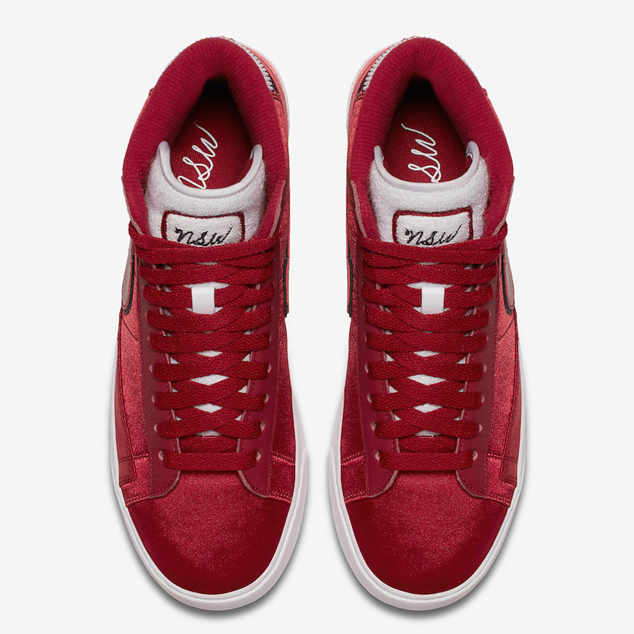 Nike Blazer Mid Satin Red Crush AV9375-605