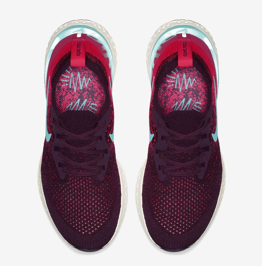 Nike Epic React Flyknit Bordeaux AR5518-600