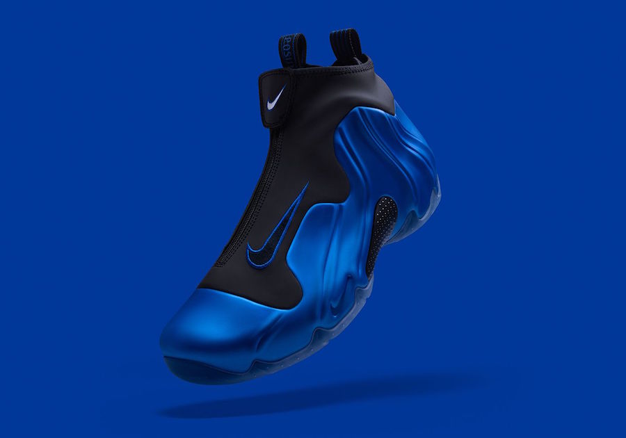 Nike Flightposite Dark Neon Royal Blue 2018 Retro