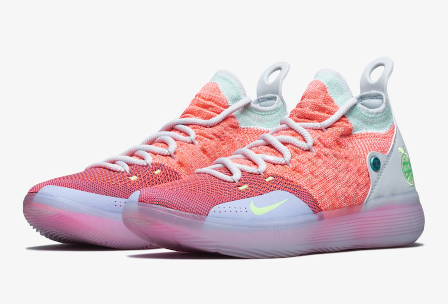 Nike KD 11 EYBL Peach Jam AO2604-600 