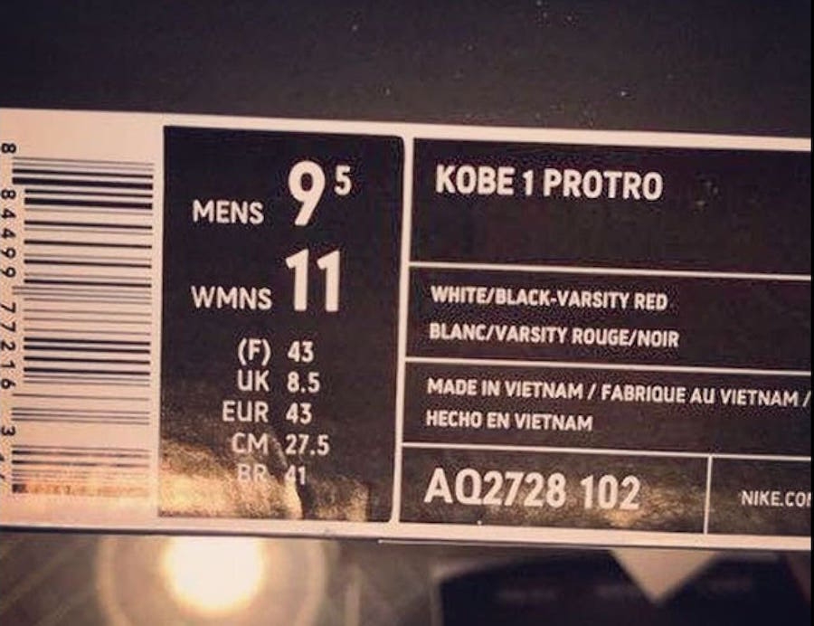 Nike Kobe 1 Protro All-Star AQ2728-102
