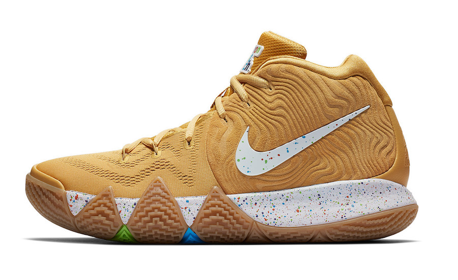 Nike Kyrie 4 Cinnamon Toast Crunch BV0426-900 Release Date Info