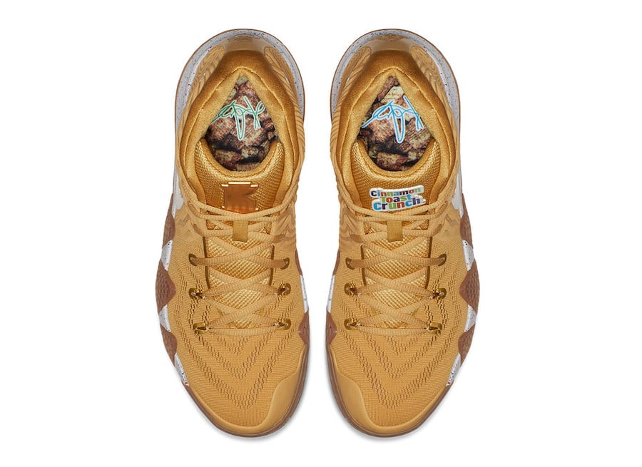 Nike Kyrie 4 Cinnamon Toast Crunch BV0426-900 Release Date Info