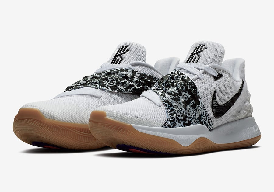 Nike Kyrie 4 Low in White and Black Official Images