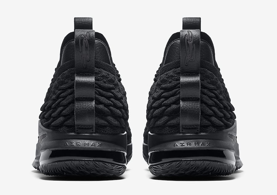 Nike LeBron 15 Low Triple Black AO1755-004