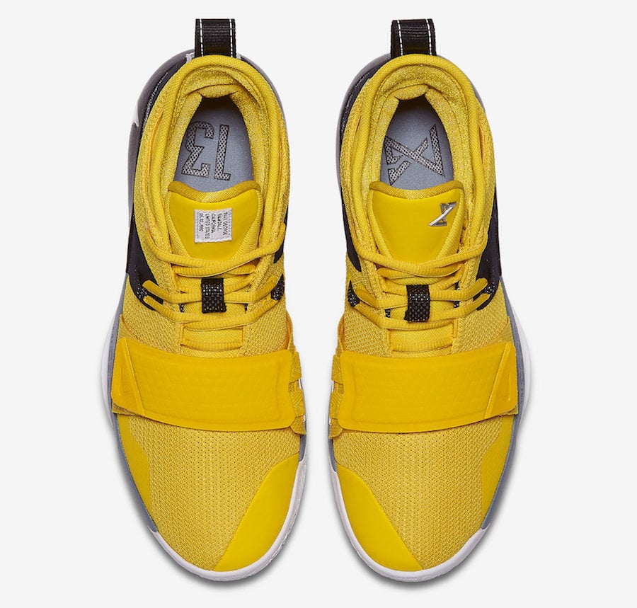 Nike PG 2.5 Yellow Black BQ8452-700