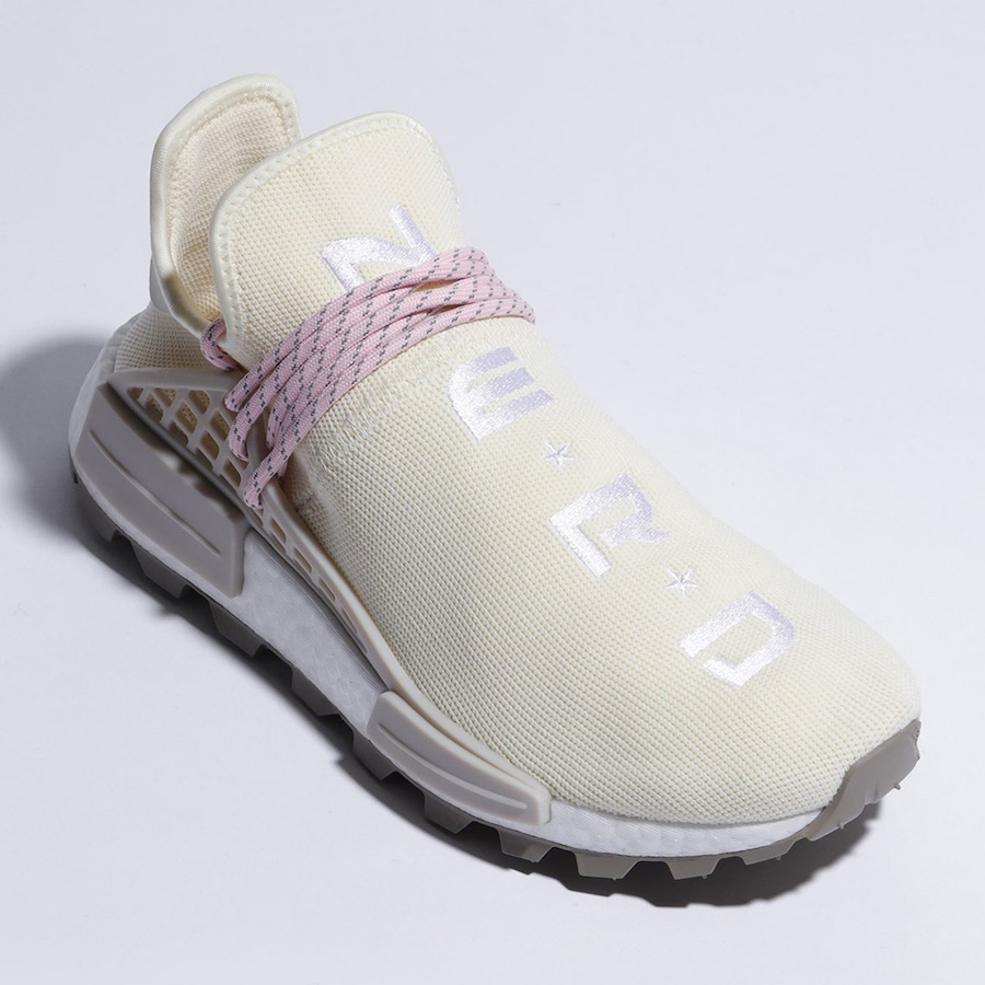 Pharrell adidas NMD Hu NERD Cream Pink EE8102