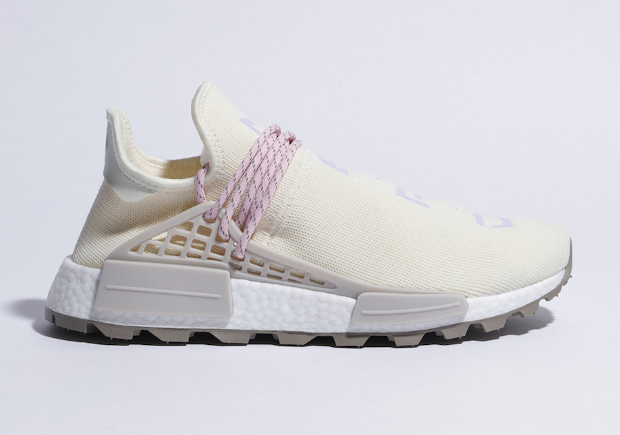 Pharrell adidas NMD Hu NERD Cream Pink EE8102