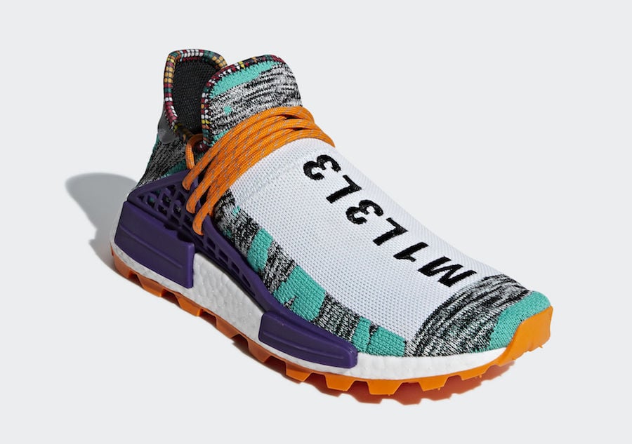 Pharrell adidas NMD Hu Trail Solar Pack BB9528