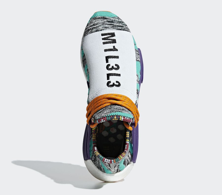 Pharrell adidas NMD Hu Trail Solar Pack BB9528