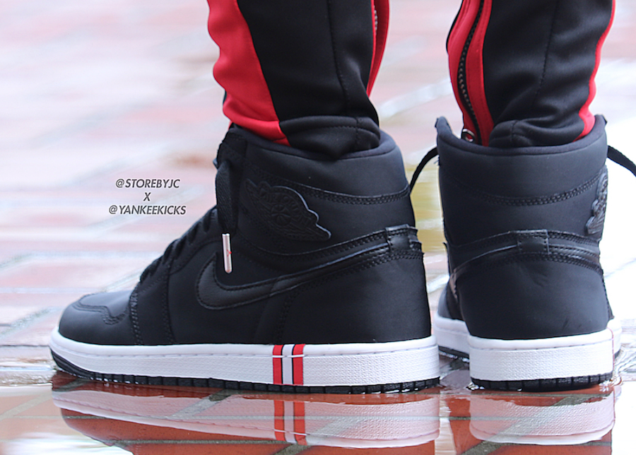 PSG Air Jordan 1 On Feet