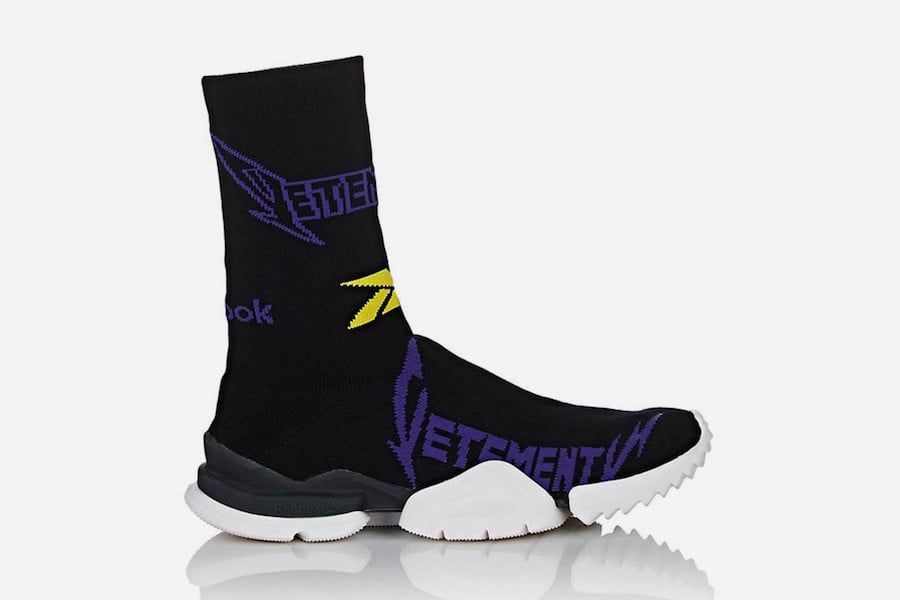 vetements sock runner white