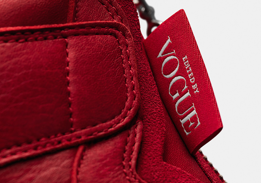 Vogue Air Jordan 1 High Zip AWOK University Red BQ0864-601