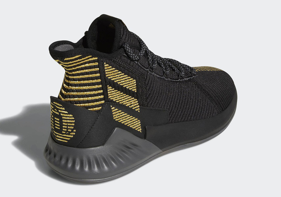 adidas D Rose 9 Black Gold BB7657