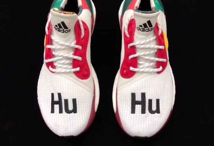 Pharrell adidas Solar Glide Hu ST White 