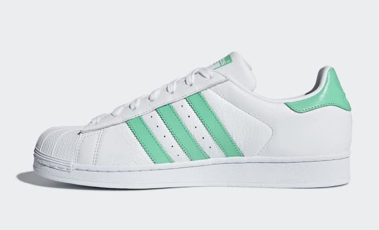 adidas superstar hi res green