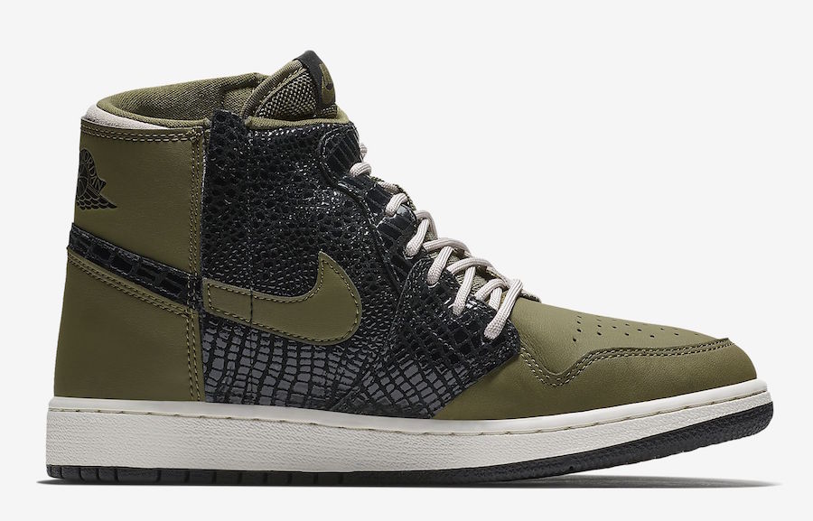 Air Jordan 1 Rebel XX Olive Canvas AR5599-300