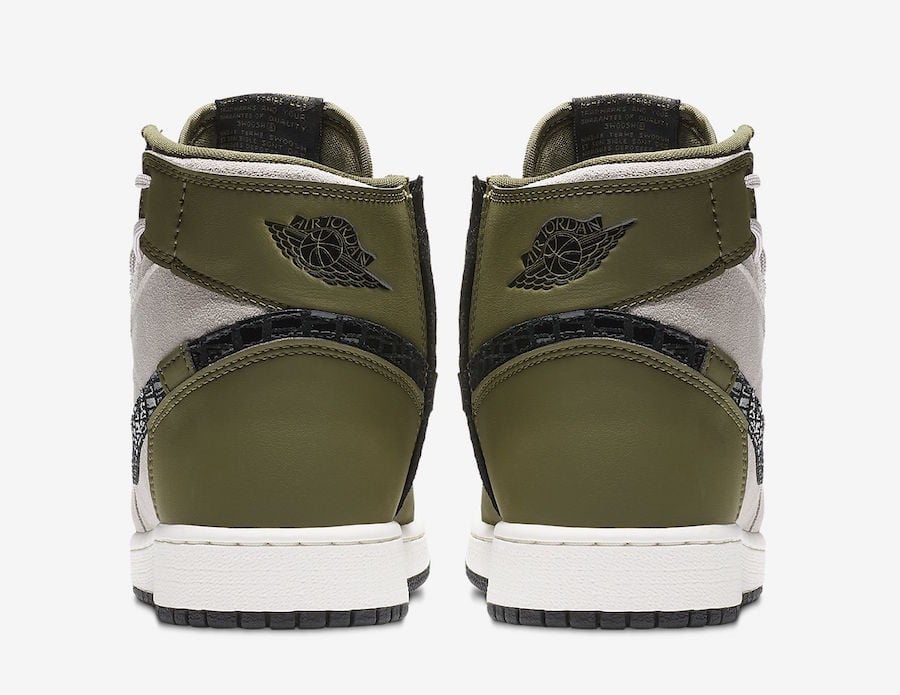 Air Jordan 1 Rebel XX Olive Canvas AR5599-300