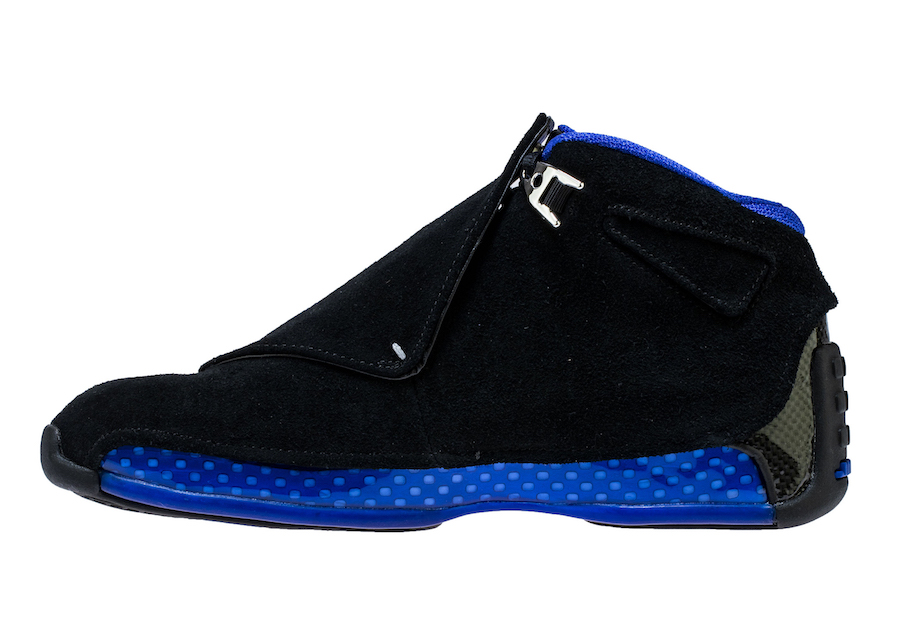 Air Jordan 18 Black Sport Royal AA2494-007