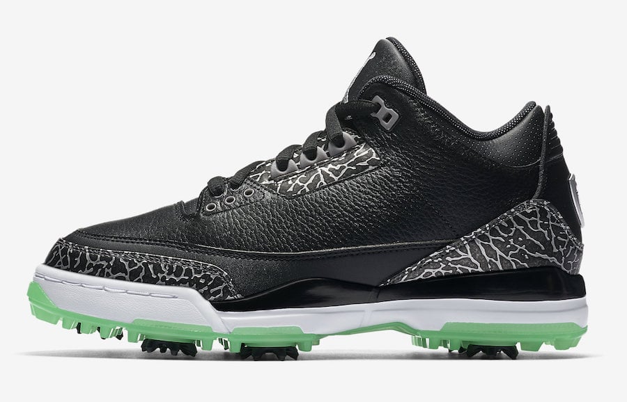 Air Jordan 3 Golf Green Glow AJ3783-001C