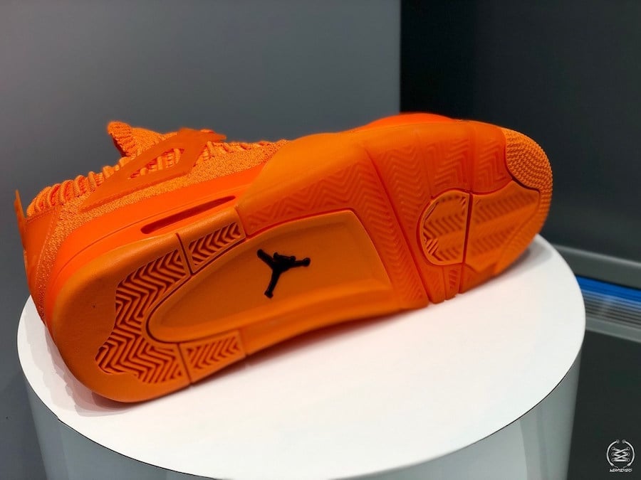 Air Jordan 4 Flyknit Orange AQ3559-800 Release Date