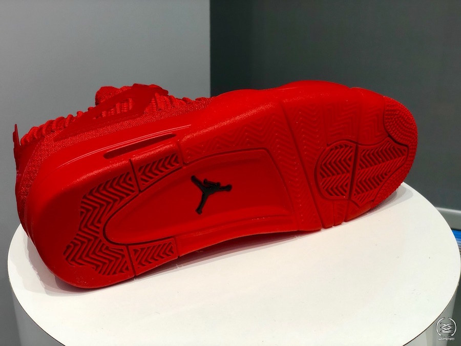 Air Jordan 4 Flyknit Red AQ3559-600 Release Date