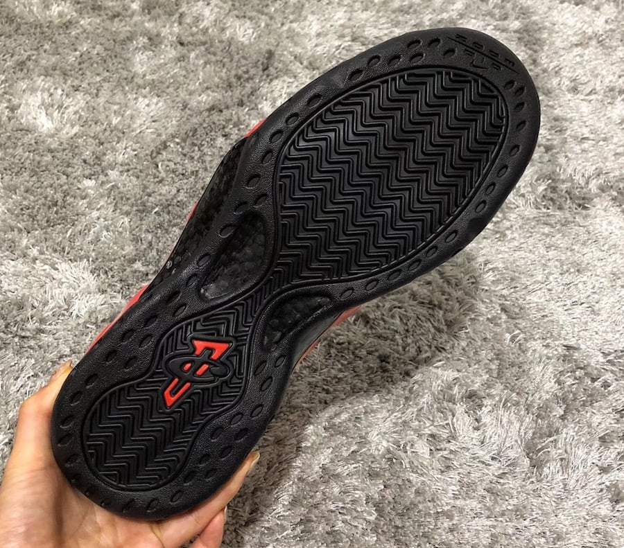 Habanero Red Nike Foamposite One 314996-603