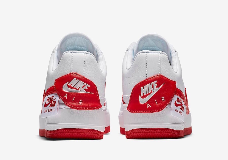 Nike Air Force 1 Jester White University Red AO1220-106