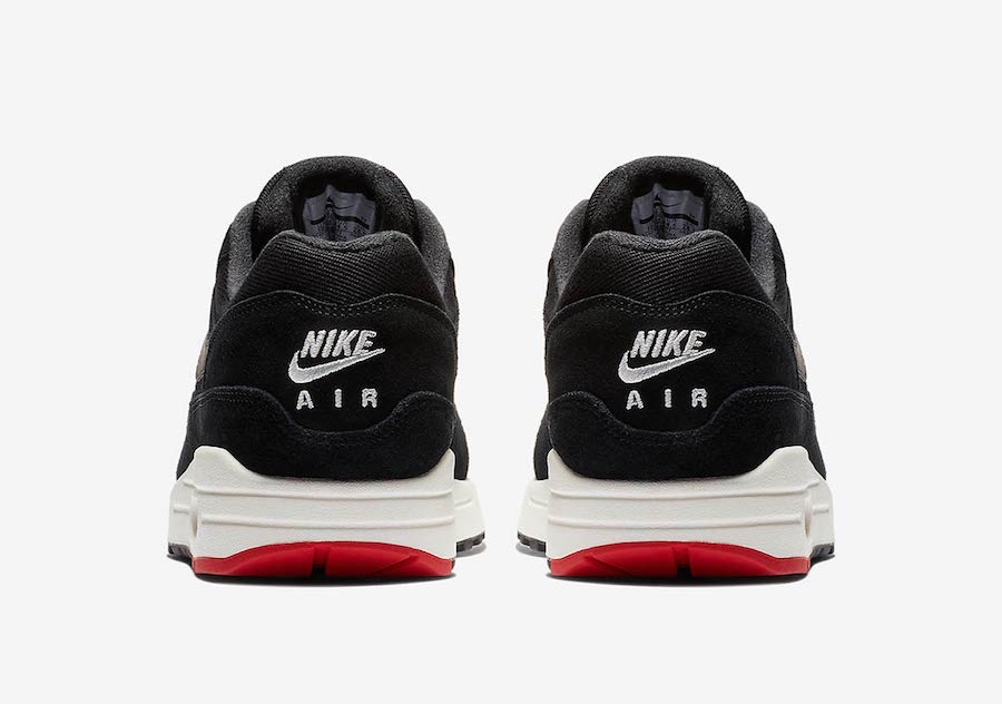 nike air max 1 mini swoosh bred