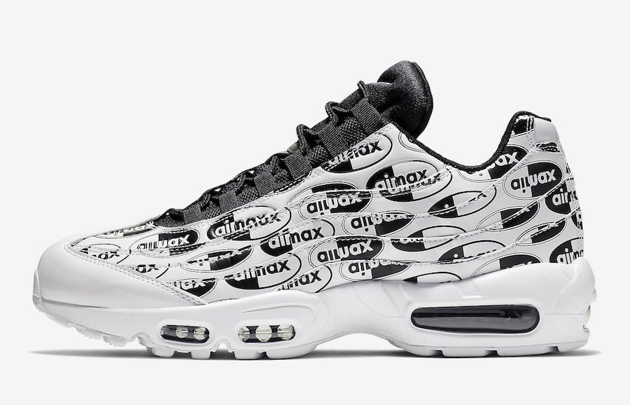 Nike Air Max 95 Premium White Black 538416-103