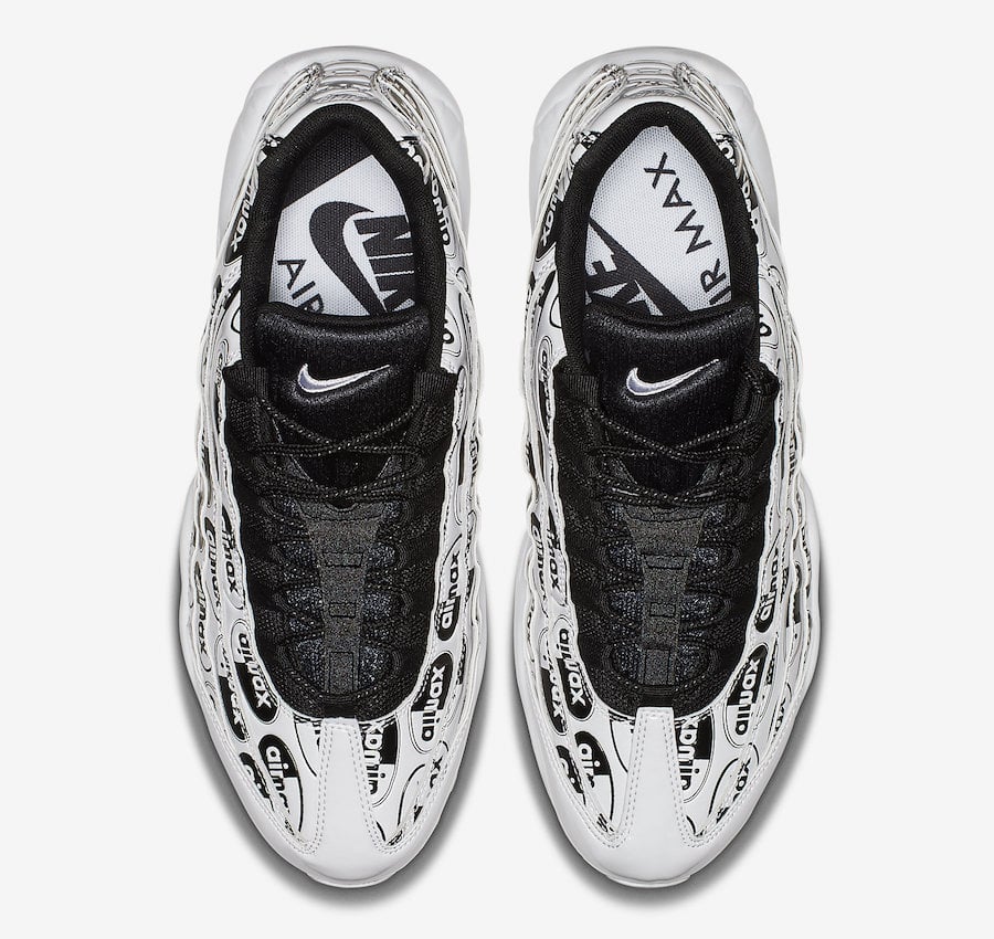 Nike Air Max 95 Premium White Black 538416-103