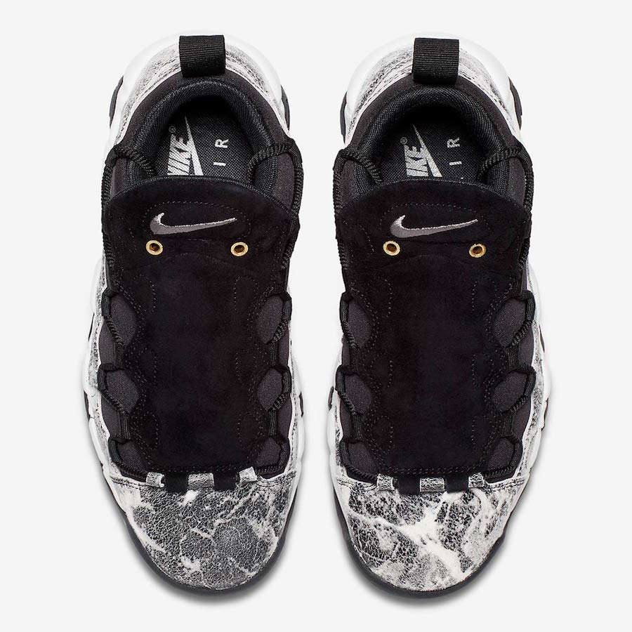 Nike Air More Money Black Summit White Metallic Pewter AJ1312-003