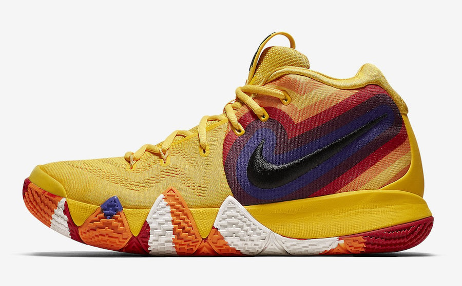 Nike Kyrie 4 Uncle Drew Yellow Multicolor 943807-700