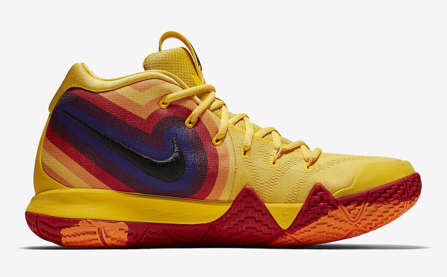 Nike Kyrie 4 Uncle Drew Yellow Multicolor 943807-700