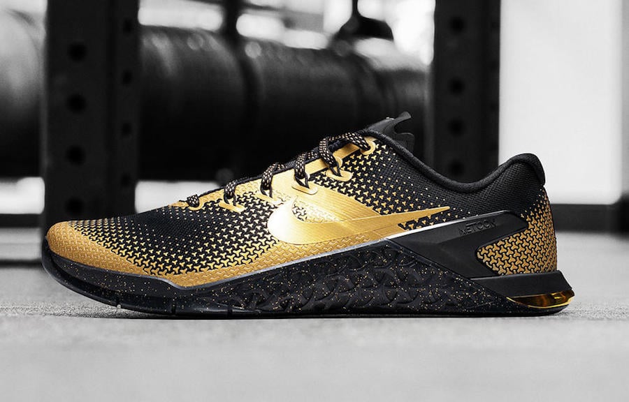 Nike Metcon 4 Mat Fraser Black Gold