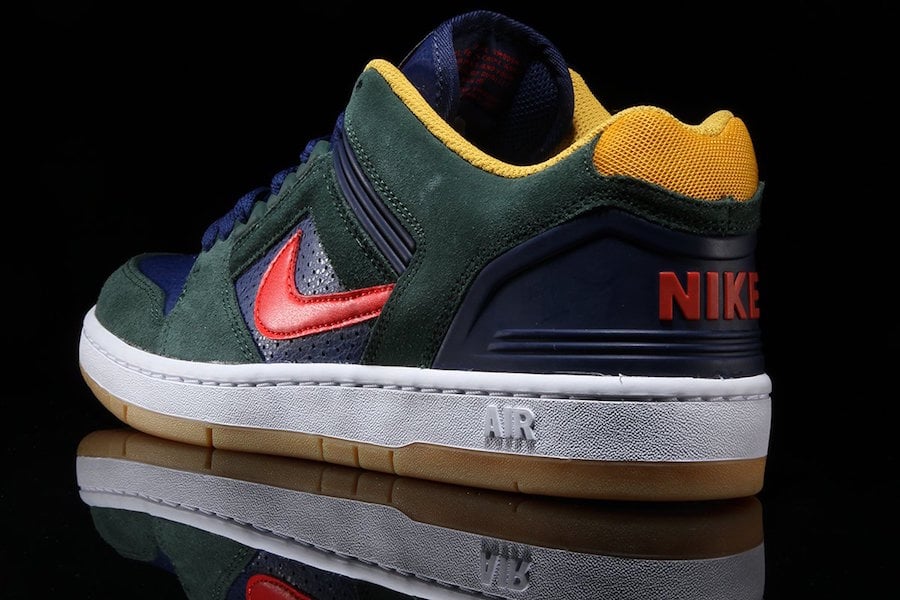 Nike SB Air Force 2 Low Midnight Green 