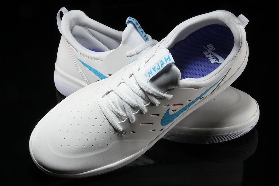 Nike SB Nyjah Free Light Blue Fury 