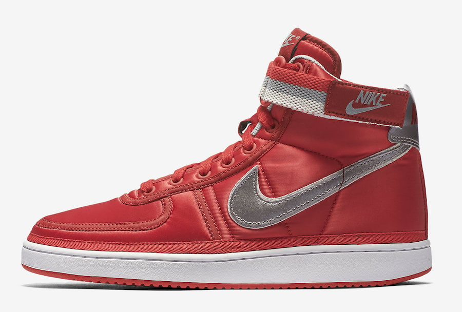 Nike Vandal High Supreme University Red Metallic Silver AH8652-600