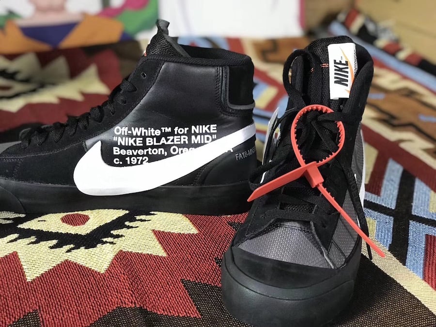 Off-White Nike Blazer Black AA3832-001 2018
