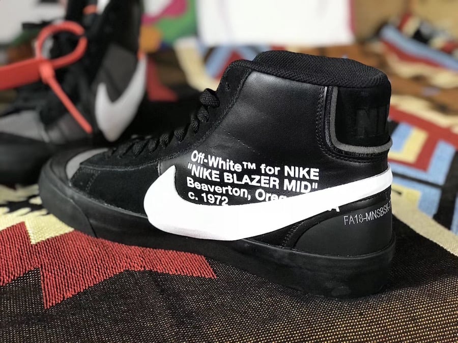 black nike off white