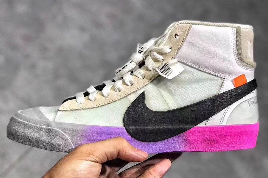 nike blazer rainbow