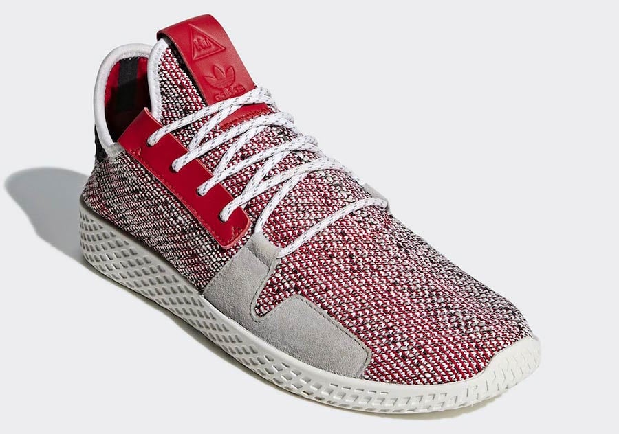 Pharrell adidas Tennis Hu V2 Red BB9542